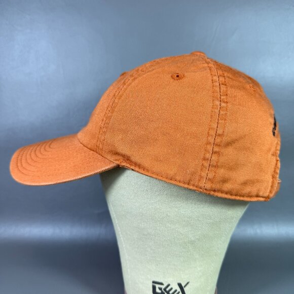 American Needle Gozzer Ranch Idaho Golf & Lake Club Hat Orange Adjustable Strap - Picture 4 of 13